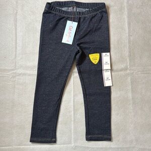 Cat and Jack 3T legging for girls tough cotton durable knee new with tags